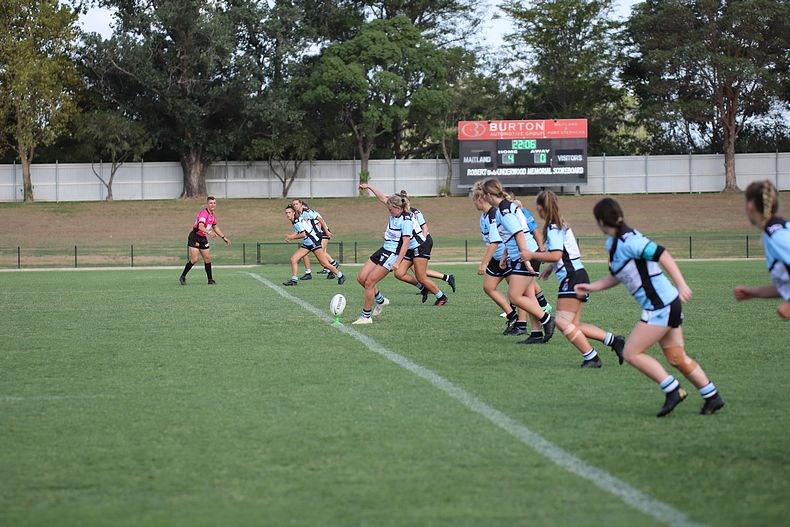 2020 Tarsha Gale Cup Trial Knights v Sharks