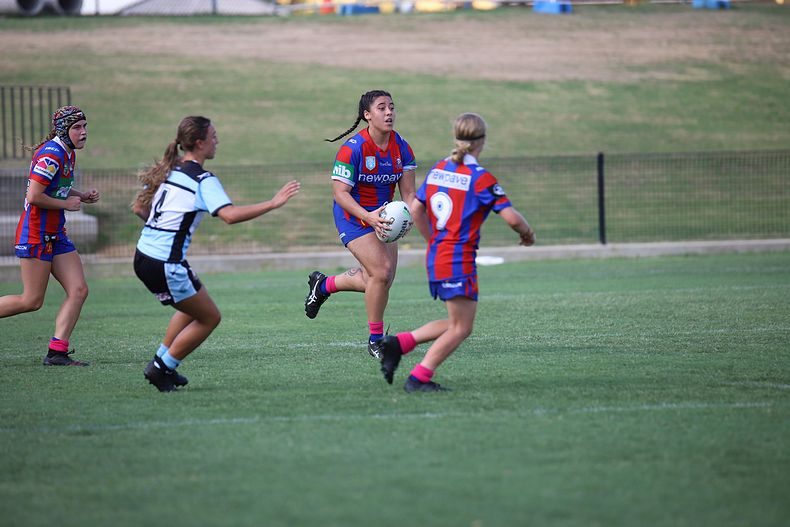 2020 Tarsha Gale Cup Trial Knights v Sharks