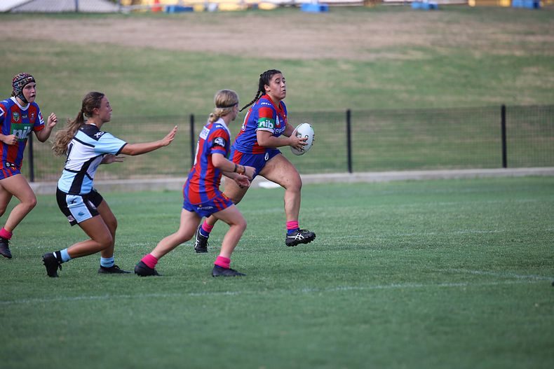 2020 Tarsha Gale Cup Trial Knights v Sharks