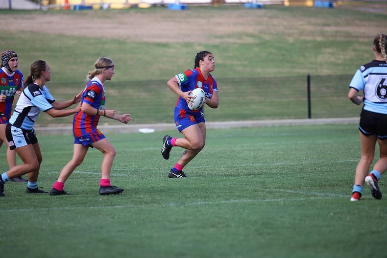 2020 Tarsha Gale Cup Trial Knights v Sharks