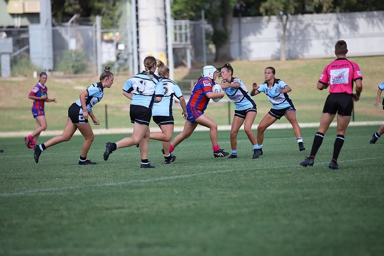 2020 Tarsha Gale Cup Trial Knights v Sharks