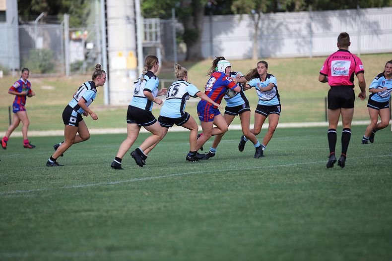 2020 Tarsha Gale Cup Trial Knights v Sharks