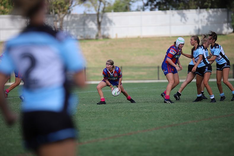 2020 Tarsha Gale Cup Trial Knights v Sharks