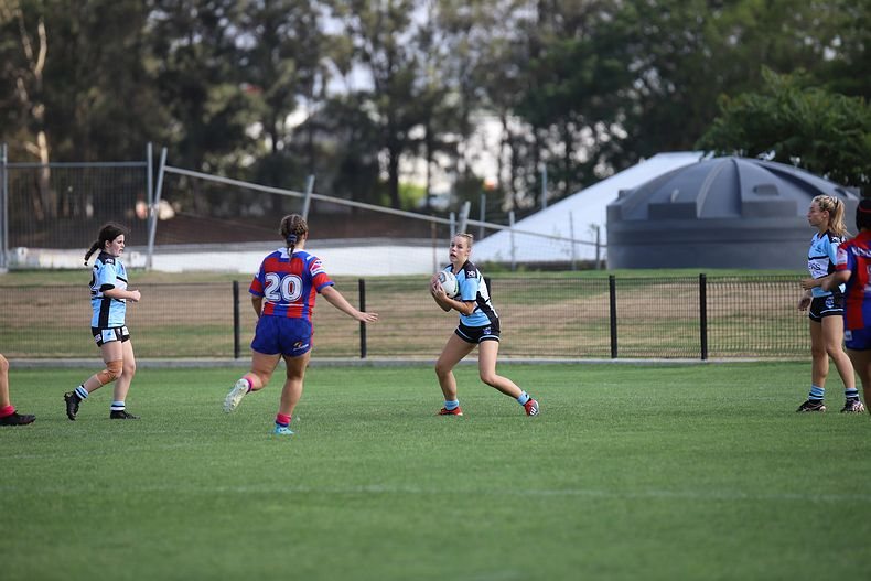 2020 Tarsha Gale Cup Trial Knights v Sharks