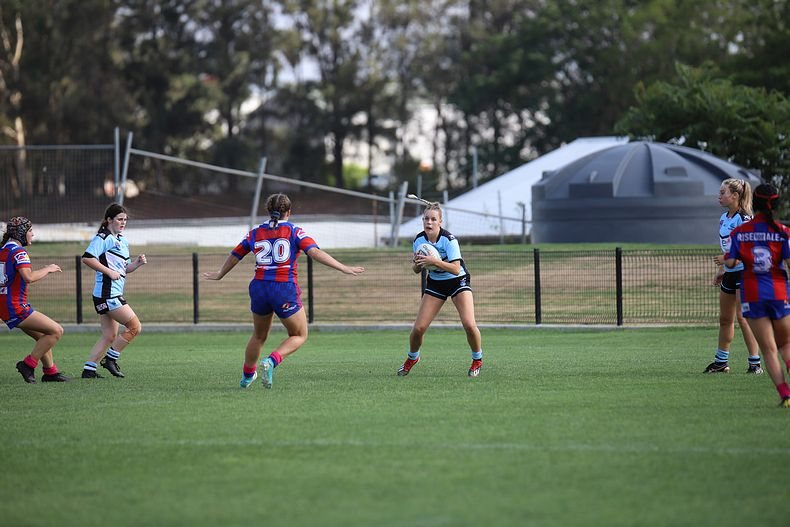 2020 Tarsha Gale Cup Trial Knights v Sharks