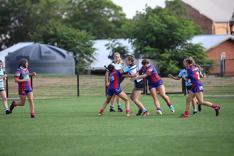 2020 Tarsha Gale Cup Trial Knights v Sharks