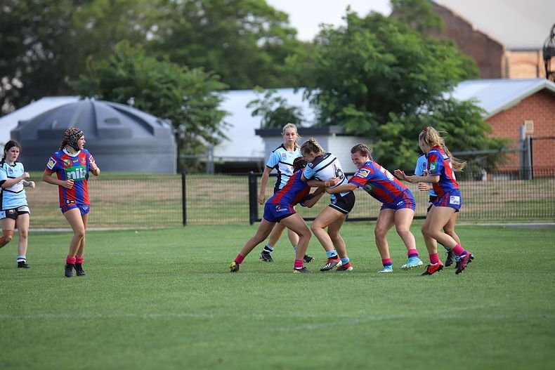 2020 Tarsha Gale Cup Trial Knights v Sharks
