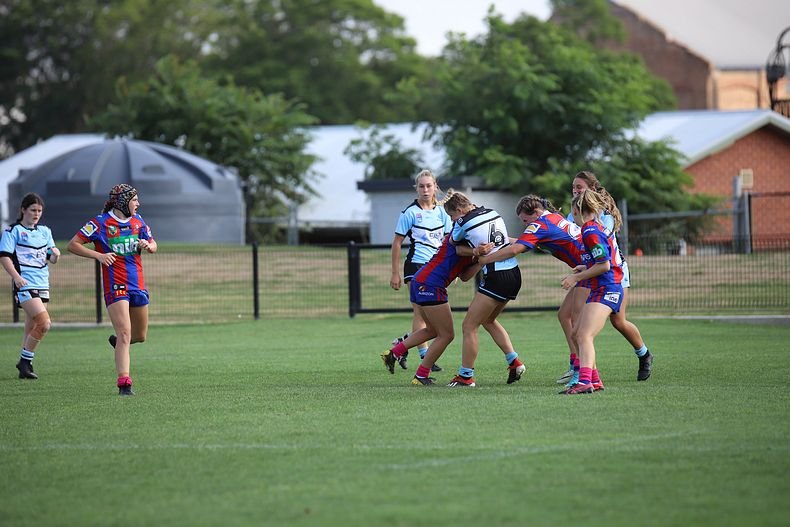 2020 Tarsha Gale Cup Trial Knights v Sharks