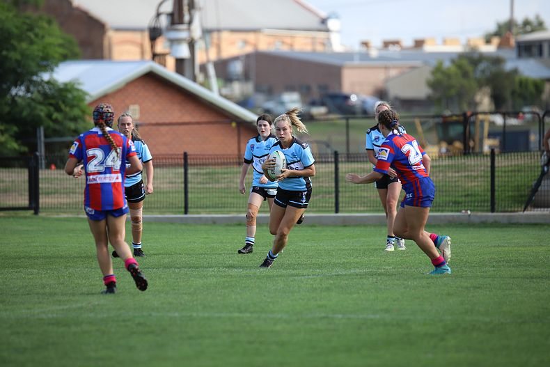 2020 Tarsha Gale Cup Trial Knights v Sharks