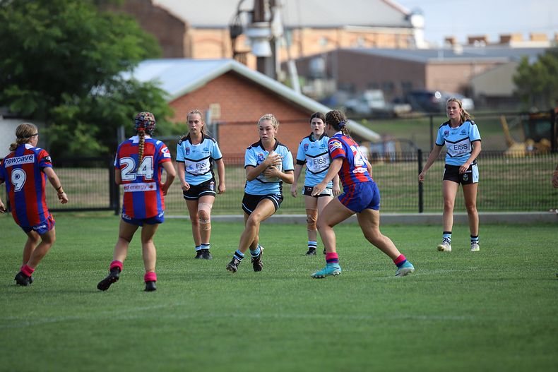 2020 Tarsha Gale Cup Trial Knights v Sharks