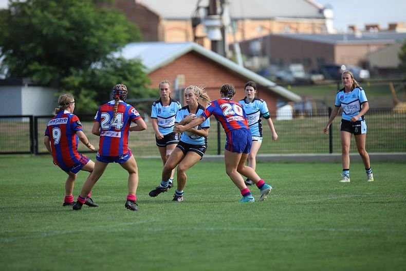 2020 Tarsha Gale Cup Trial Knights v Sharks