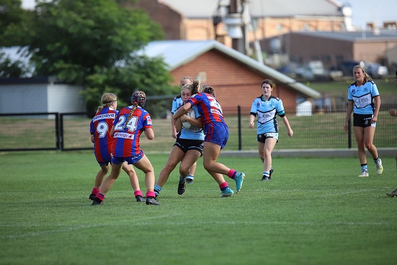 2020 Tarsha Gale Cup Trial Knights v Sharks
