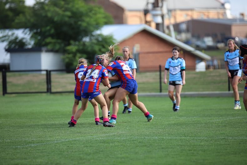 2020 Tarsha Gale Cup Trial Knights v Sharks