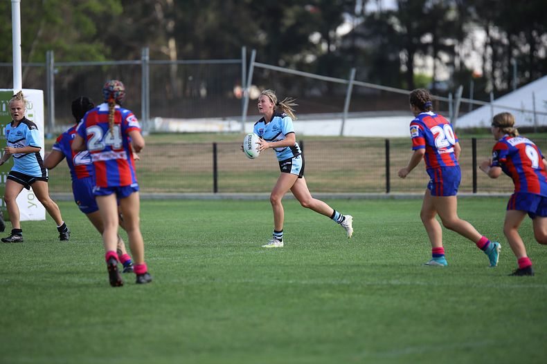 2020 Tarsha Gale Cup Trial Knights v Sharks