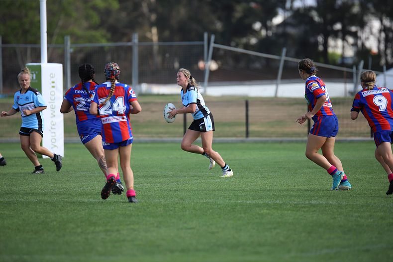 2020 Tarsha Gale Cup Trial Knights v Sharks