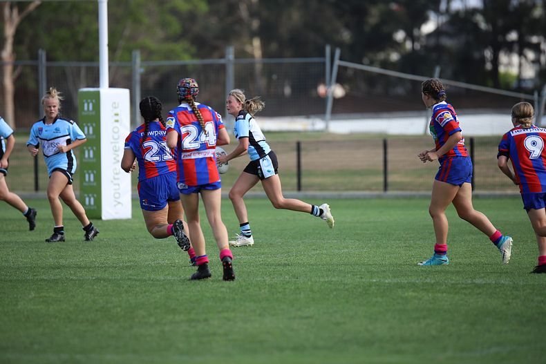 2020 Tarsha Gale Cup Trial Knights v Sharks
