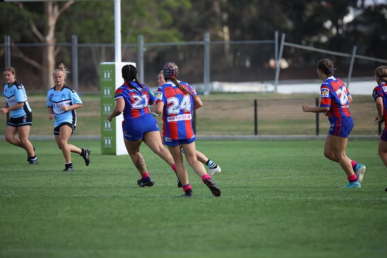 2020 Tarsha Gale Cup Trial Knights v Sharks