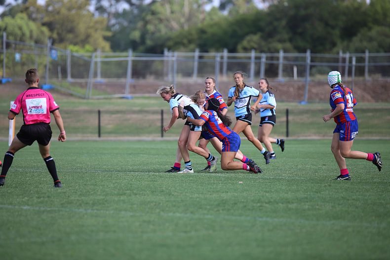 2020 Tarsha Gale Cup Trial Knights v Sharks