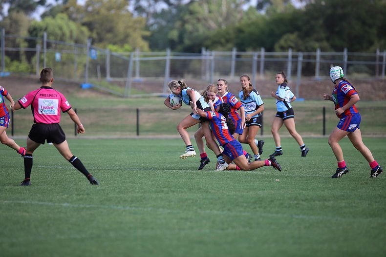2020 Tarsha Gale Cup Trial Knights v Sharks