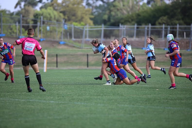 2020 Tarsha Gale Cup Trial Knights v Sharks