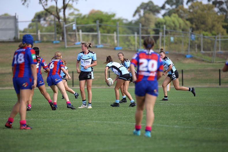 2020 Tarsha Gale Cup Trial Knights v Sharks