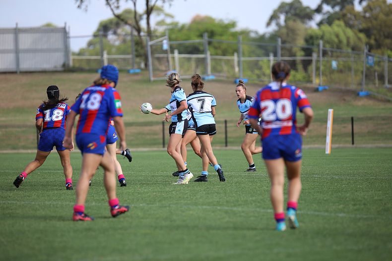 2020 Tarsha Gale Cup Trial Knights v Sharks