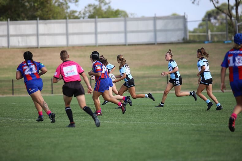 2020 Tarsha Gale Cup Trial Knights v Sharks