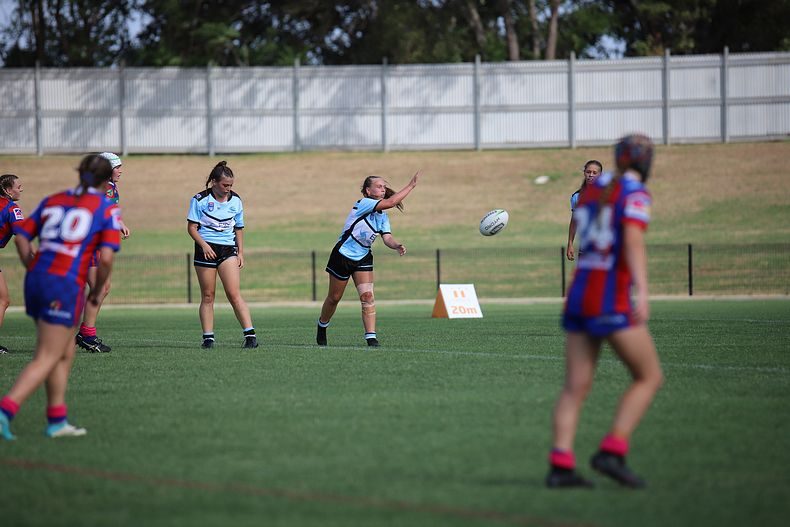 2020 Tarsha Gale Cup Trial Knights v Sharks