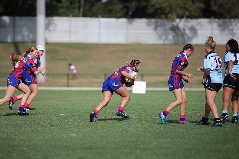 2020 Tarsha Gale Cup Trial Knights v Sharks
