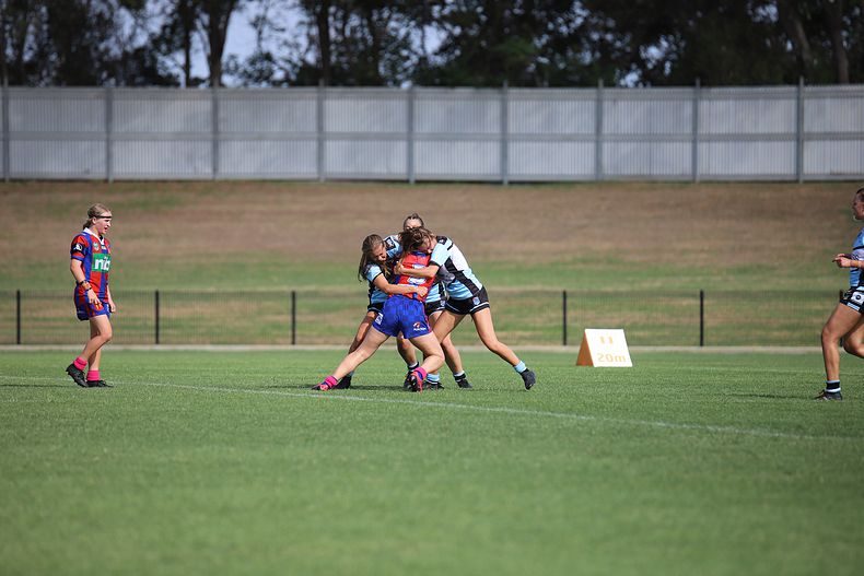 2020 Tarsha Gale Cup Trial Knights v Sharks