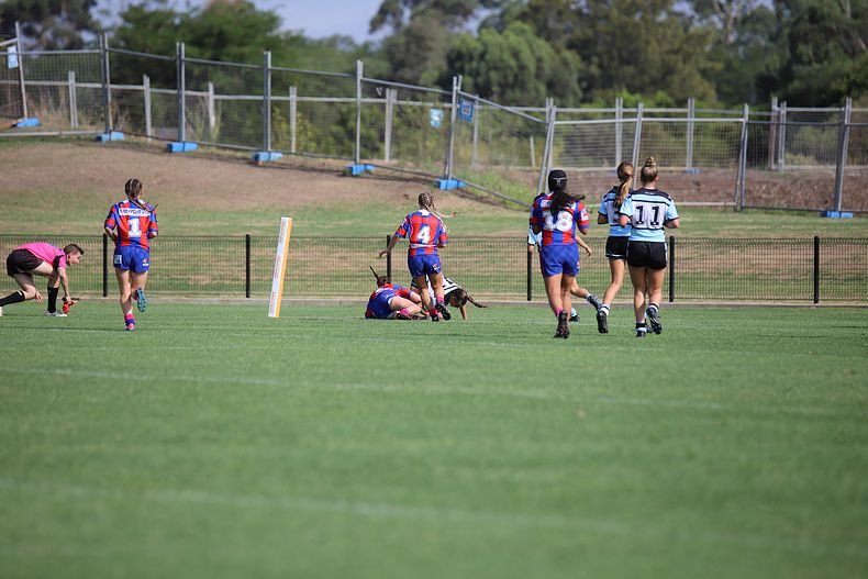 2020 Tarsha Gale Cup Trial Knights v Sharks