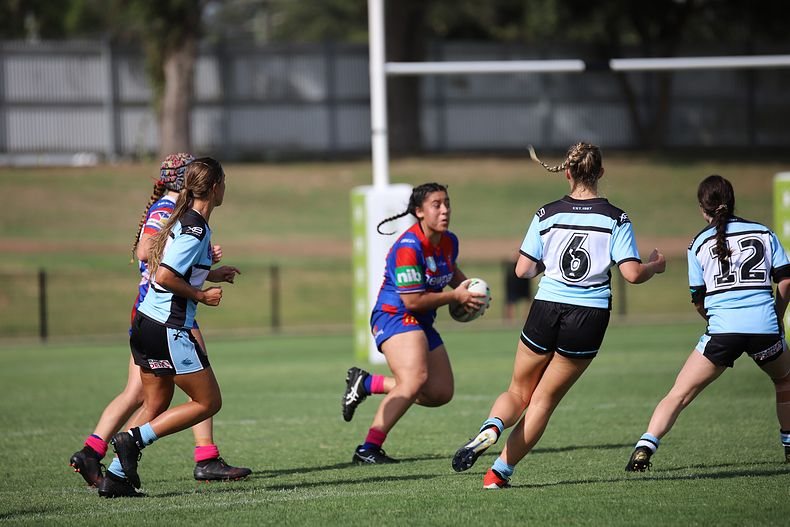2020 Tarsha Gale Cup Trial Knights v Sharks