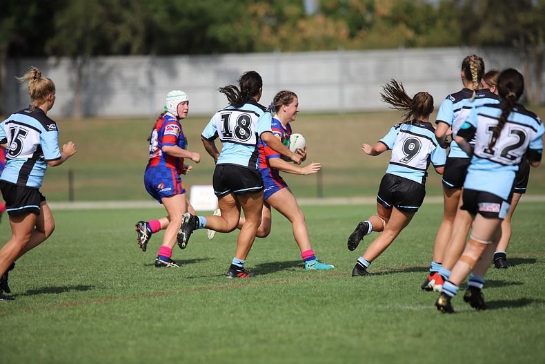 2020 Tarsha Gale Cup Trial Knights v Sharks