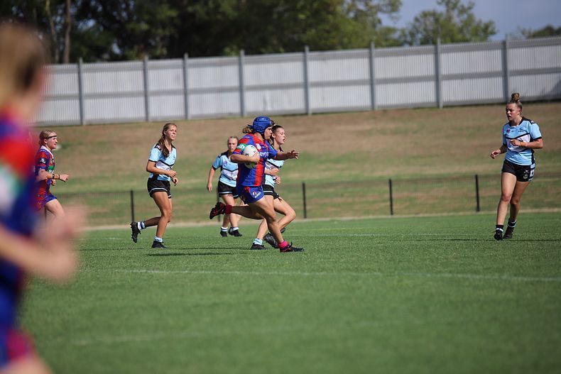 2020 Tarsha Gale Cup Trial Knights v Sharks