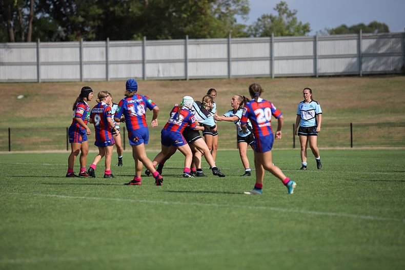2020 Tarsha Gale Cup Trial Knights v Sharks