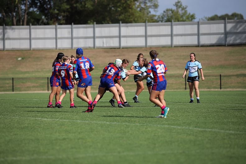 2020 Tarsha Gale Cup Trial Knights v Sharks