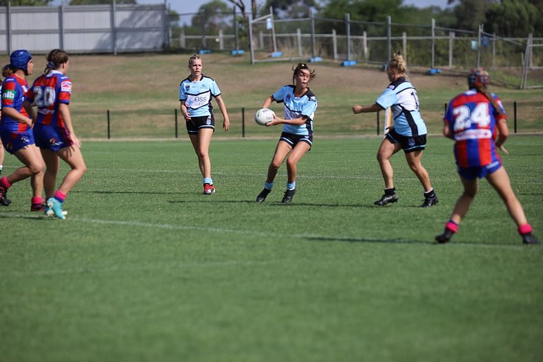 2020 Tarsha Gale Cup Trial Knights v Sharks