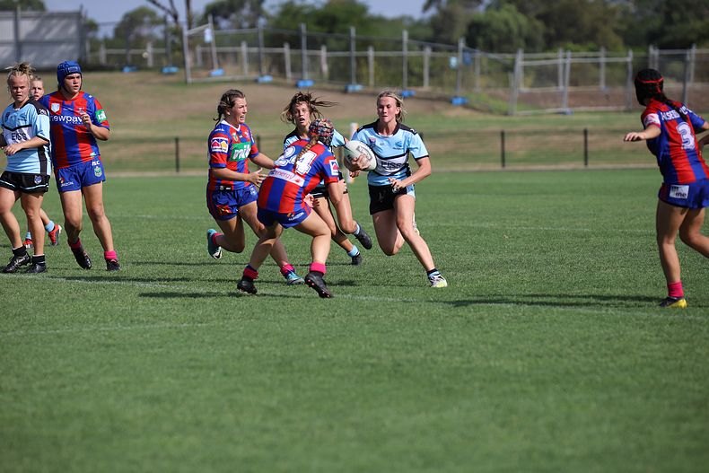 2020 Tarsha Gale Cup Trial Knights v Sharks