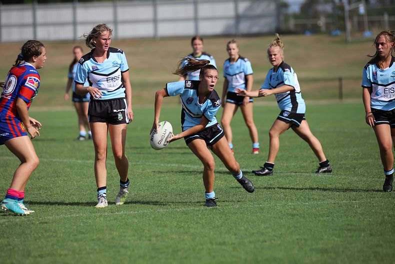2020 Tarsha Gale Cup Trial Knights v Sharks