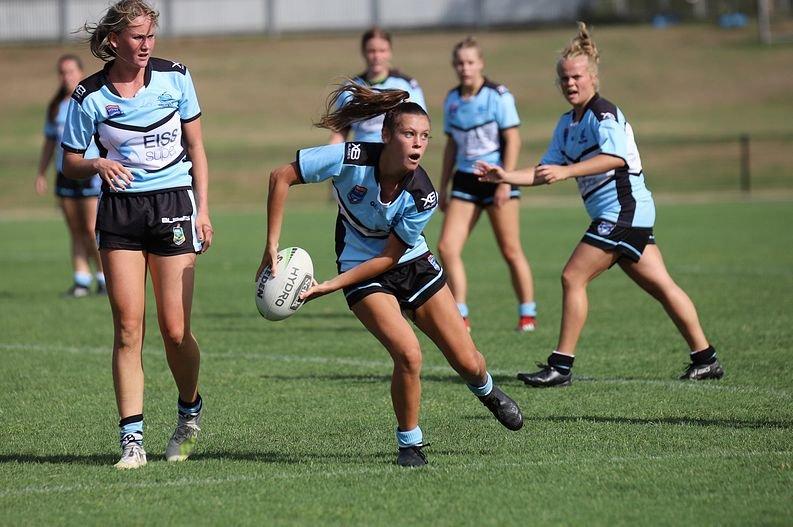 2020 Tarsha Gale Cup Trial Knights v Sharks