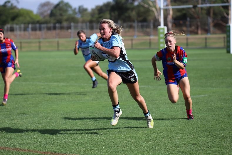 2020 Tarsha Gale Cup Trial Knights v Sharks