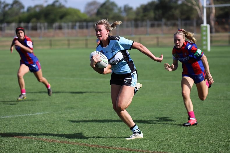 2020 Tarsha Gale Cup Trial Knights v Sharks