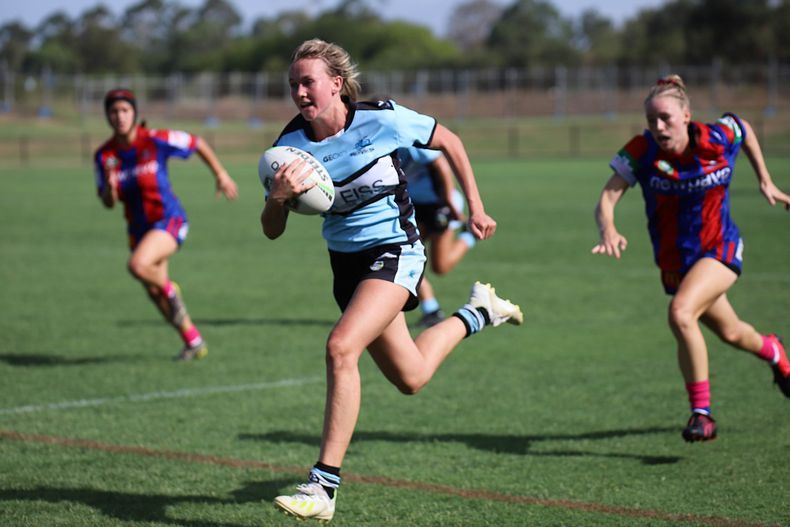 2020 Tarsha Gale Cup Trial Knights v Sharks