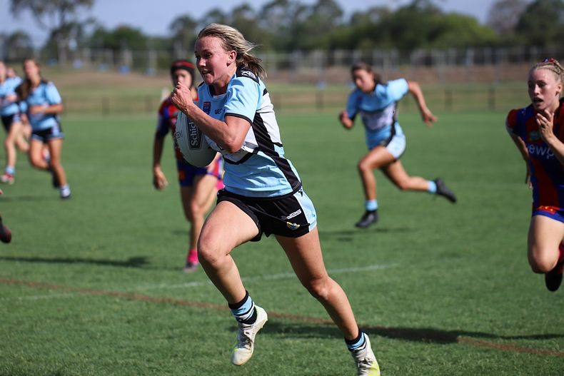 2020 Tarsha Gale Cup Trial Knights v Sharks