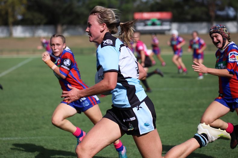2020 Tarsha Gale Cup Trial Knights v Sharks