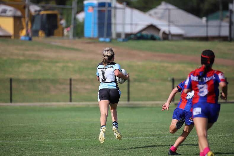 2020 Tarsha Gale Cup Trial Knights v Sharks