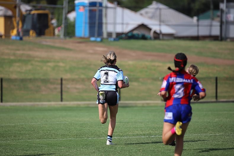 2020 Tarsha Gale Cup Trial Knights v Sharks