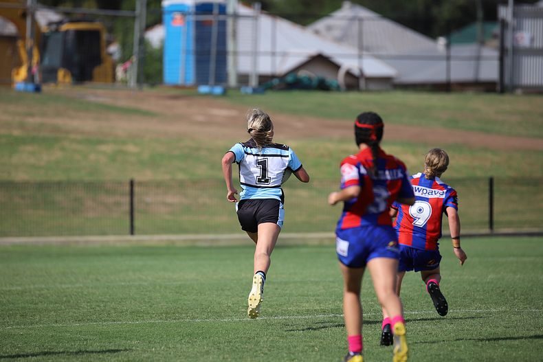2020 Tarsha Gale Cup Trial Knights v Sharks