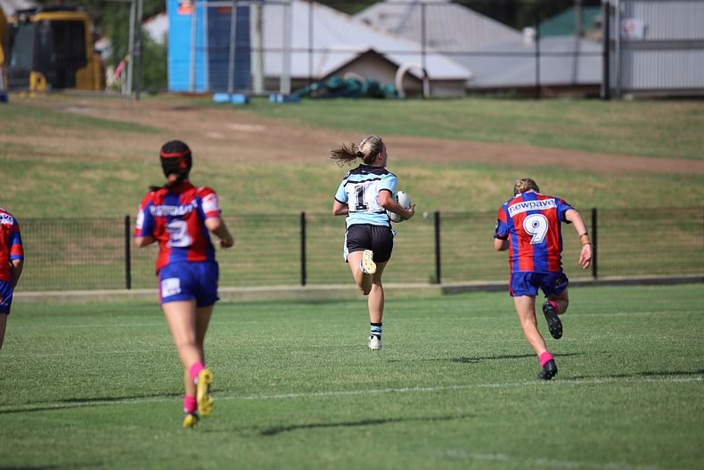 2020 Tarsha Gale Cup Trial Knights v Sharks