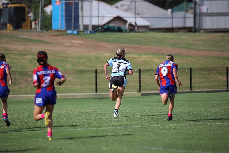 2020 Tarsha Gale Cup Trial Knights v Sharks